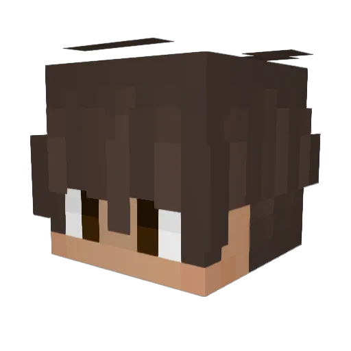 Szymtrix4218 Minecraft avatar head, 3D render