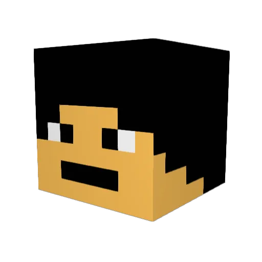 Szymus3210 Minecraft avatar head, 3D render