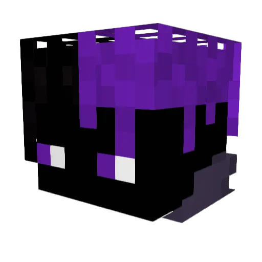 Szytox Minecraft avatar head, 3D render