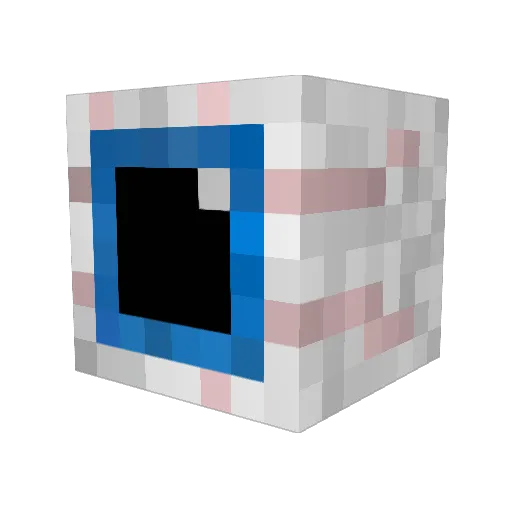 T00ta Minecraft avatar head, 3D render