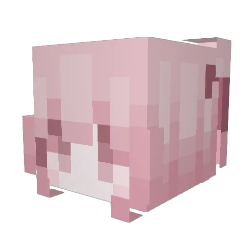 T0INOU_ Minecraft avatar head, 3D render