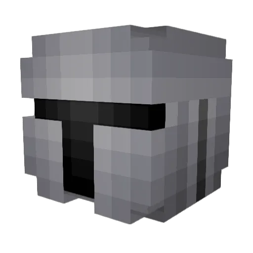 T0KSIC Minecraft avatar head, 3D render