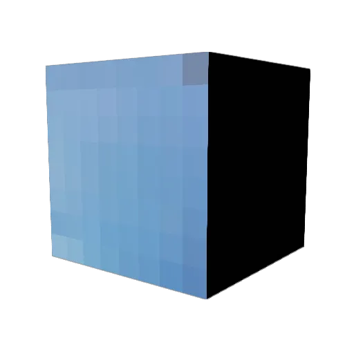 T0M8454 Minecraft avatar head, 3D render
