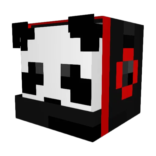 T0XICKYY Minecraft avatar head, 3D render