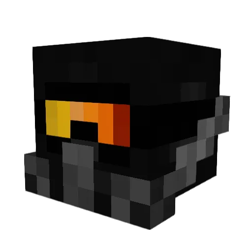 T0jad Minecraft avatar head, 3D render
