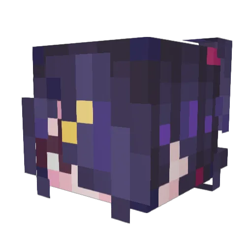 T0ll_ Minecraft avatar head, 3D render