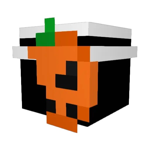 T0matomater Minecraft avatar head, 3D render