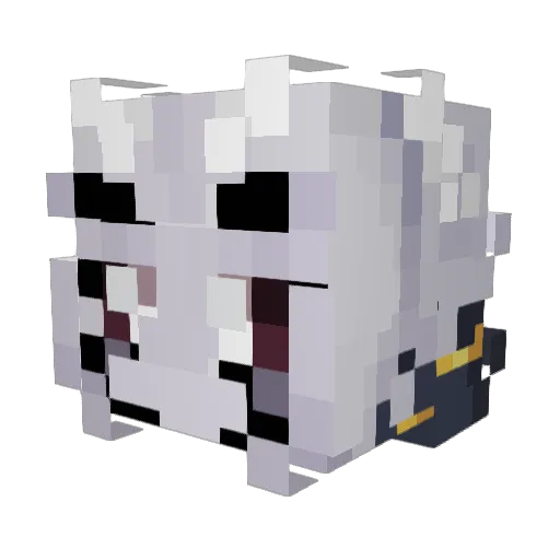 T0mmO_ Minecraft avatar head, 3D render