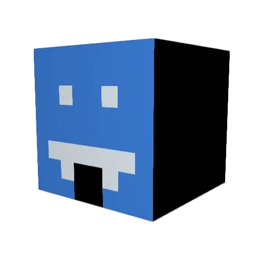 T0shka2 Minecraft avatar head, 3D render