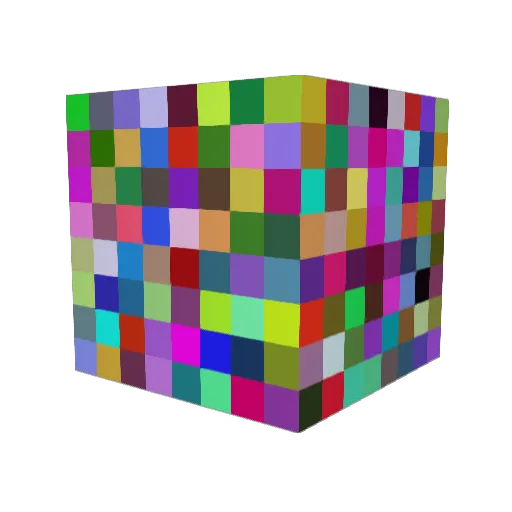T122727338 Minecraft avatar head, 3D render