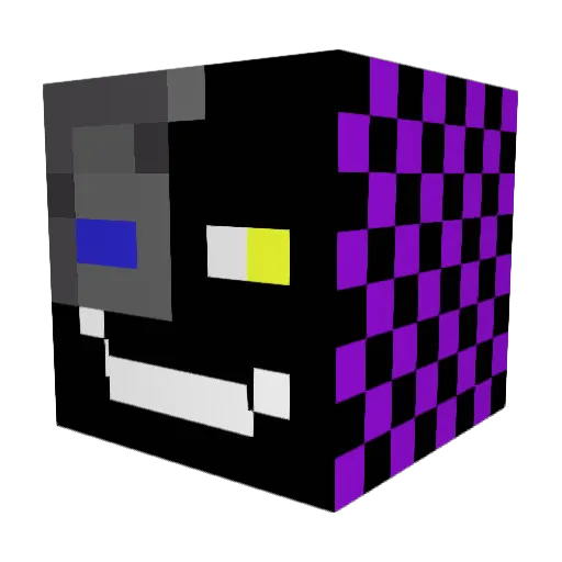 T17Y Minecraft avatar head, 3D render