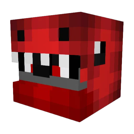 T1MBERS Minecraft avatar head, 3D render