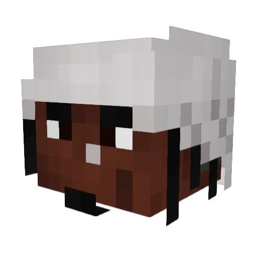 T1SMZ Minecraft avatar head, 3D render