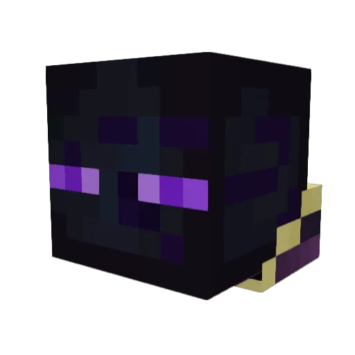 T1UR1 Minecraft avatar head, 3D render