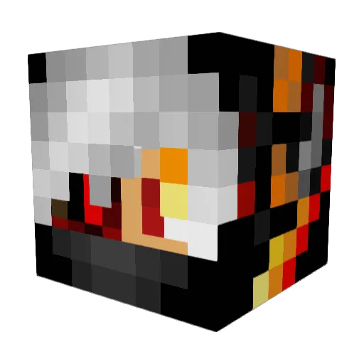 T1m1t_88 Minecraft avatar head, 3D render