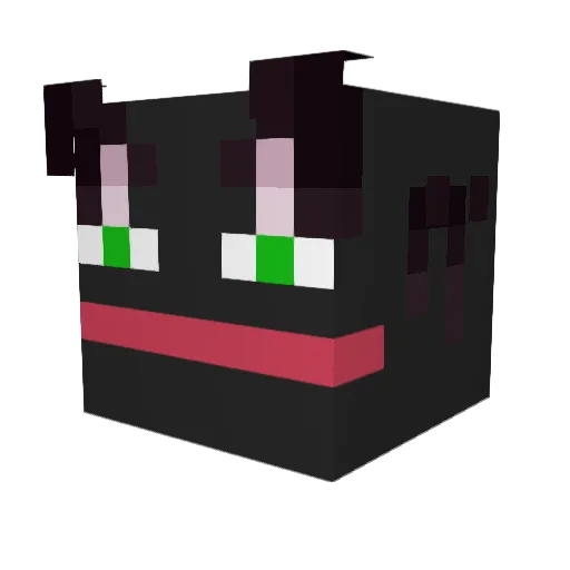 T1m41k56 Minecraft avatar head, 3D render