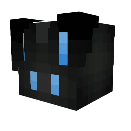 T1maty Minecraft avatar head, 3D render