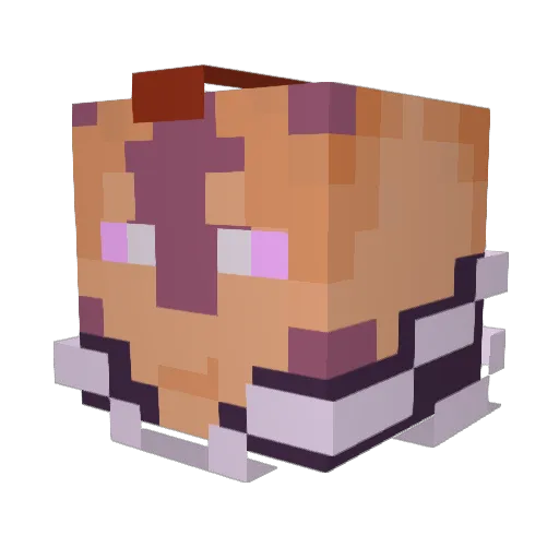 T1nkSt1le Minecraft avatar head, 3D render