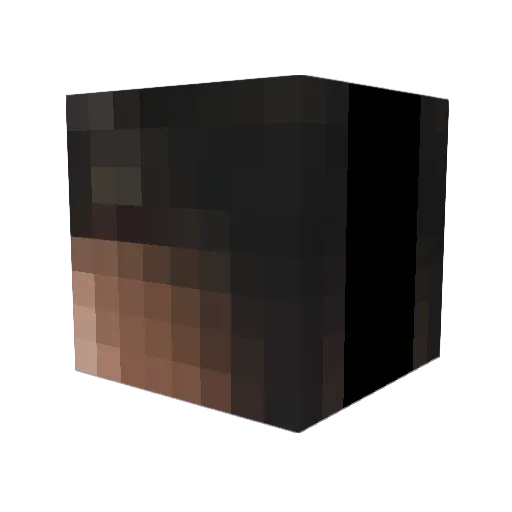 T2PSanchez1 Minecraft avatar head, 3D render