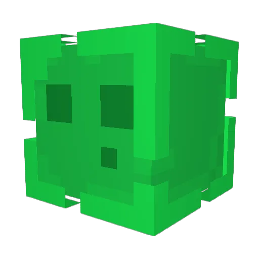 T39T Minecraft avatar head, 3D render