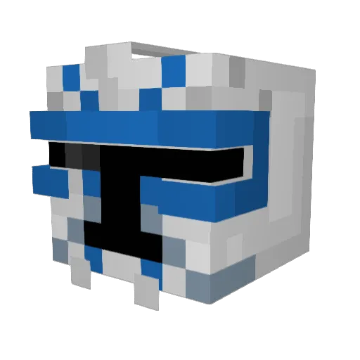 T3MP_Sweet Minecraft avatar head, 3D render