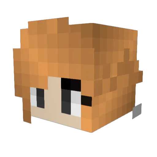 T3chnoViking Minecraft avatar head, 3D render