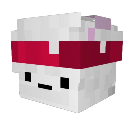 T4kashi04 Minecraft avatar head, 3D render