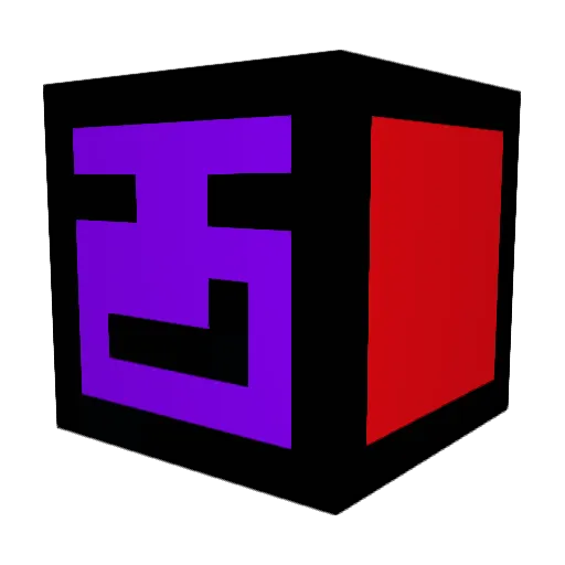 T51705 Minecraft avatar head, 3D render