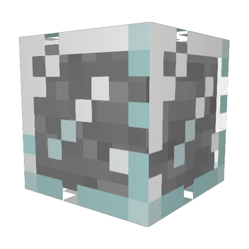 T6rr9r Minecraft avatar head, 3D render