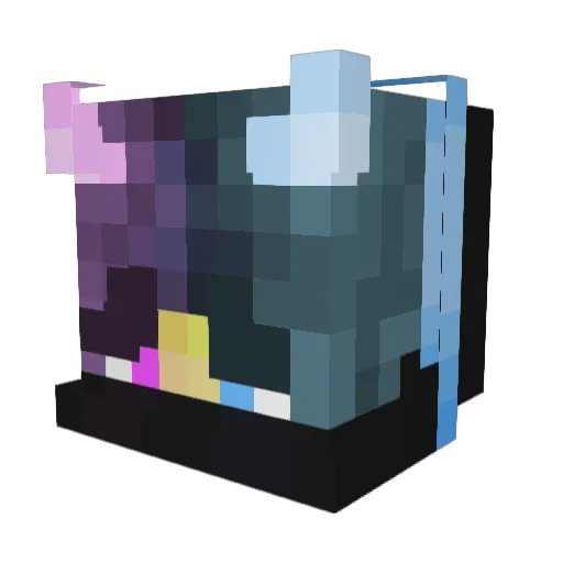 TAEYUN0309 Minecraft avatar head, 3D render