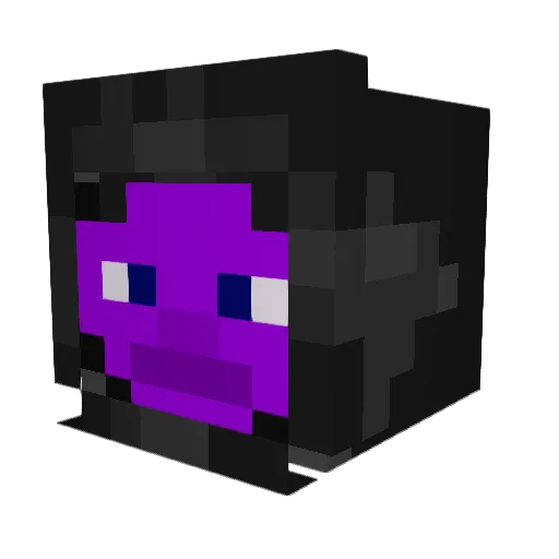 TAFIRF Minecraft avatar head, 3D render