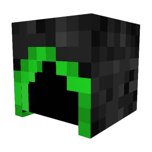 TAG_REAPER Minecraft avatar head, 3D render