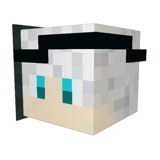 TAKUMIN0507 Minecraft avatar head, 3D render