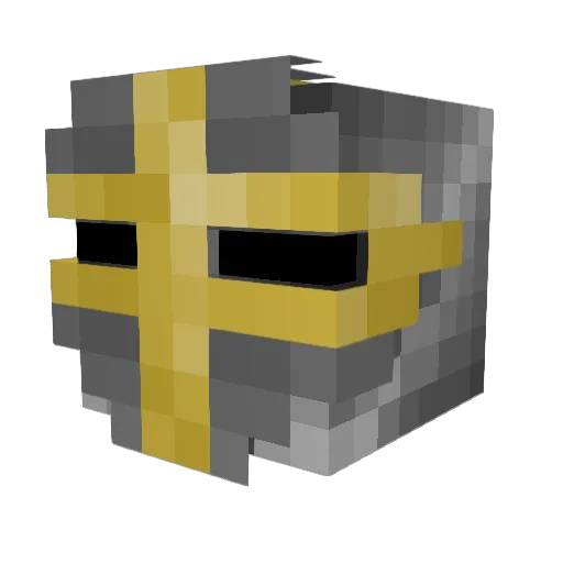TAKaitooo Minecraft avatar head, 3D render