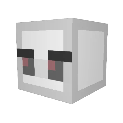 TANA_taka_TAROU Minecraft avatar head, 3D render