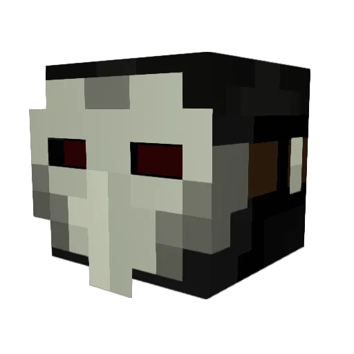 TARDIS4096 Minecraft avatar head, 3D render