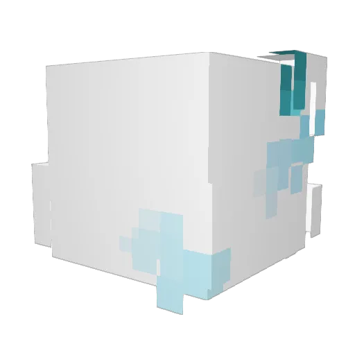TARUNKONG Minecraft avatar head, 3D render
