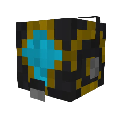 TAUFORME Minecraft avatar head, 3D render