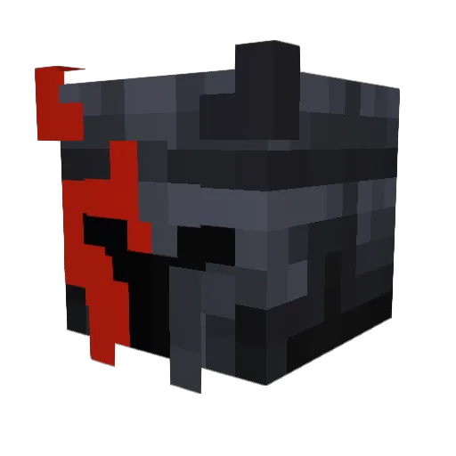TAURUS_18 Minecraft avatar head, 3D render