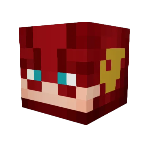 TAlexander Minecraft avatar head, 3D render