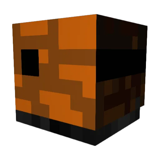 TAsassy Minecraft avatar head, 3D render