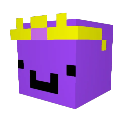 TB11111 Minecraft avatar head, 3D render