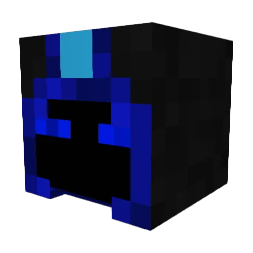 TBB_Blizz Minecraft avatar head, 3D render