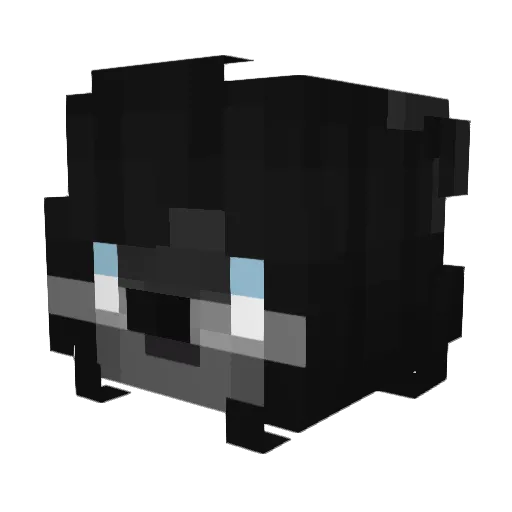 TBCyn Minecraft avatar head, 3D render