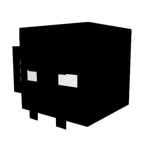 TBE_Syth_ Minecraft avatar head, 3D render