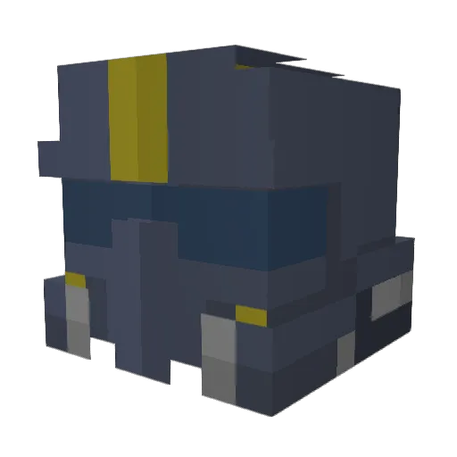 TBFLAME123 Minecraft avatar head, 3D render