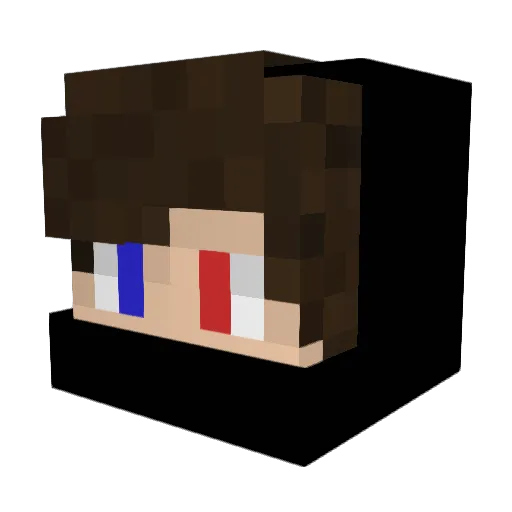TBFiddlesticks Minecraft avatar head, 3D render