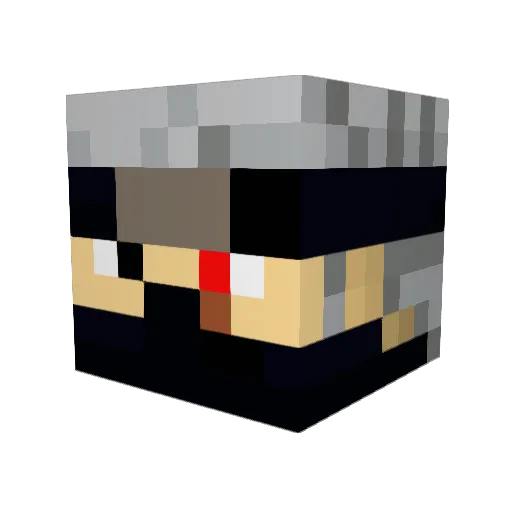 TBH_LuCiFeR Minecraft avatar head, 3D render