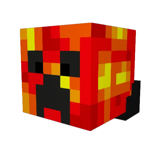 TBNRBoss Minecraft avatar head, 3D render