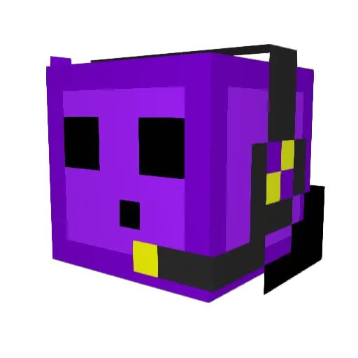 TBNRCheetah Minecraft avatar head, 3D render